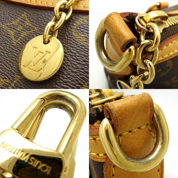 Louis Vuitton Monogram Palermo PM 2Way Bag Brown - Picture 7 of 8